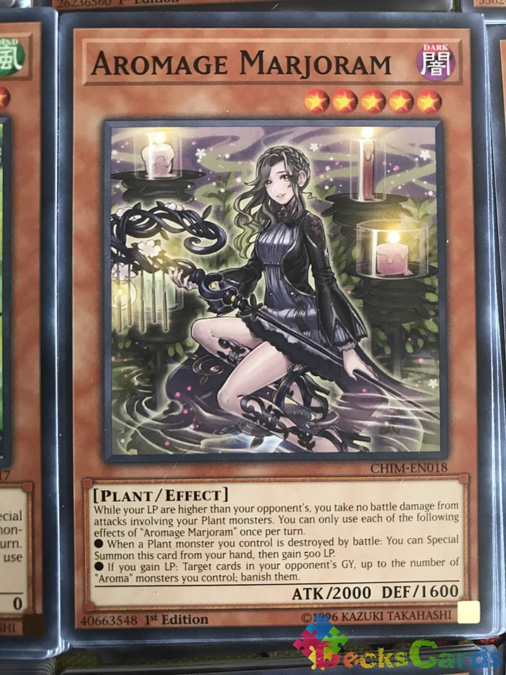 Aromage Marjoram - CHIM-EN018 - Common 1st Edition 2