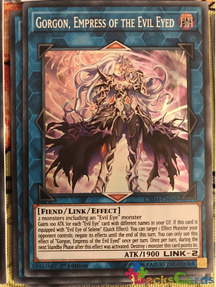 Gorgon, Empress of the Evil Eyed - CHIM-EN048 - Super Rare 1st Edition
