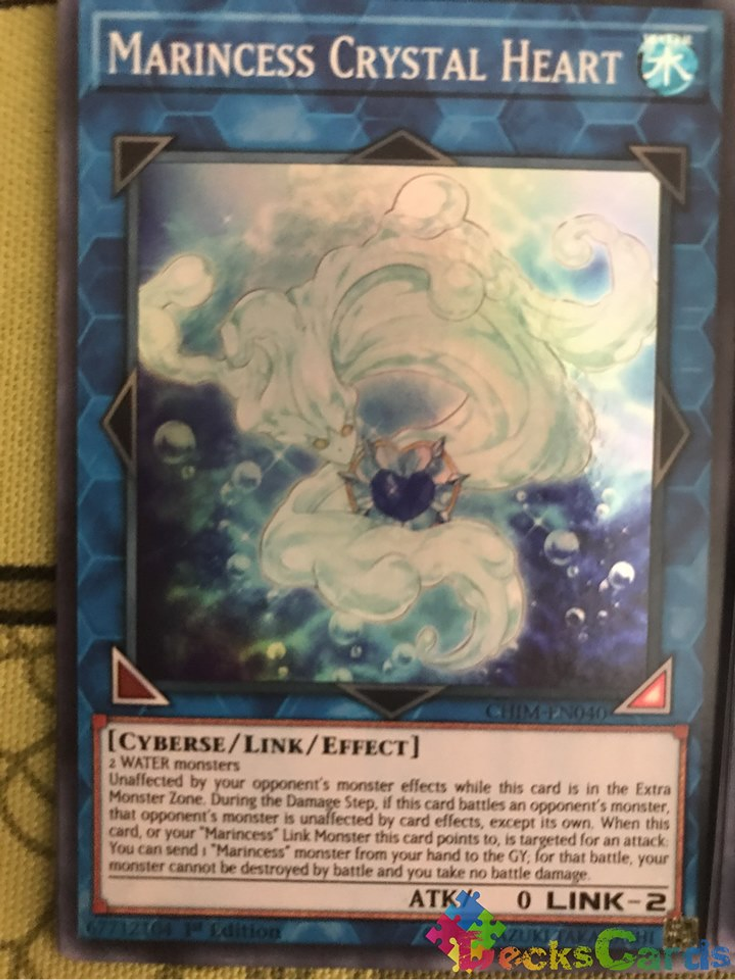 Marincess Crystal Heart - CHIM-EN040 - Super Rare 1st Edition 2