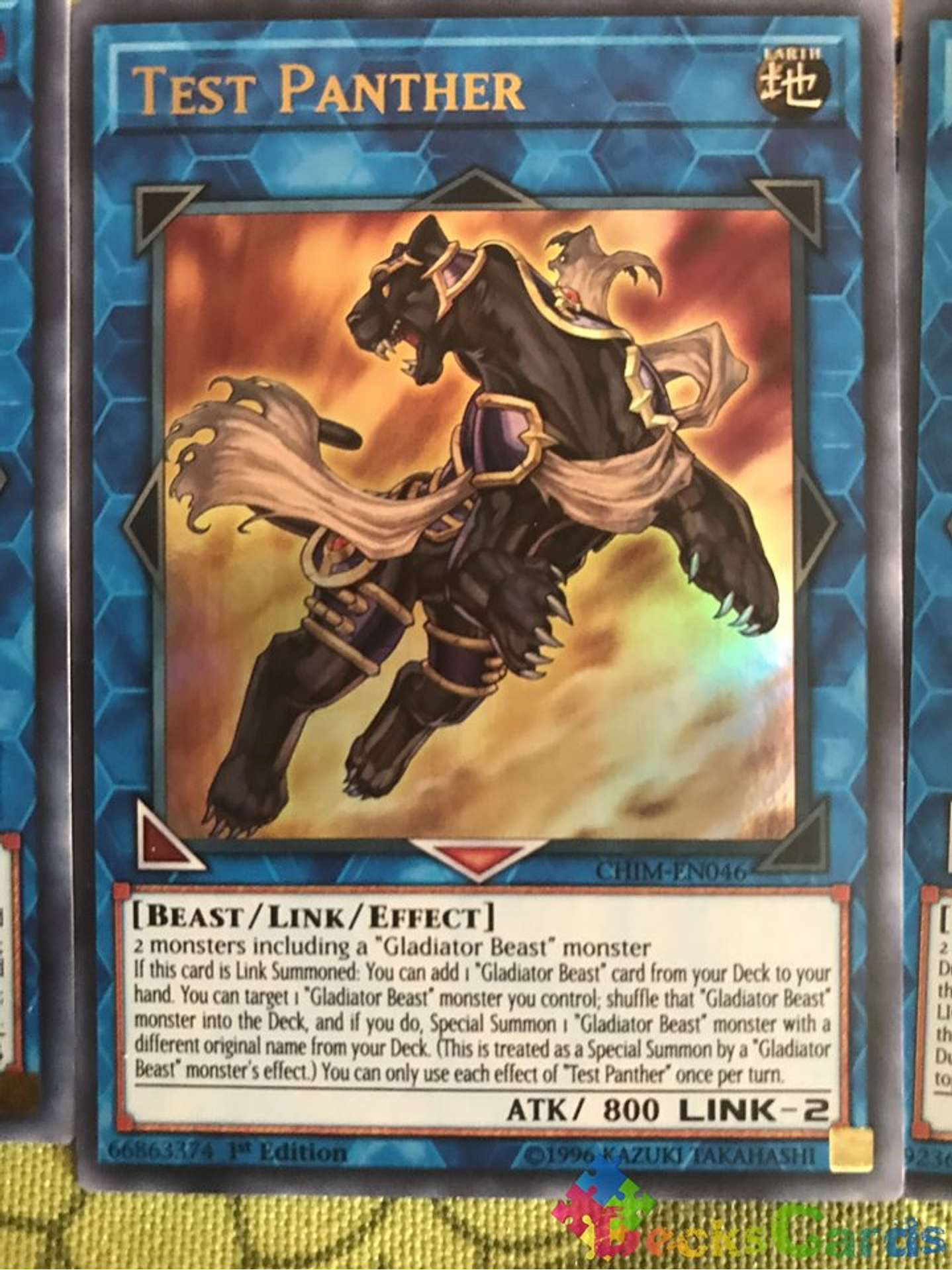 Test Panther - CHIM-EN046 - Ultra Rare 1st Edition 1