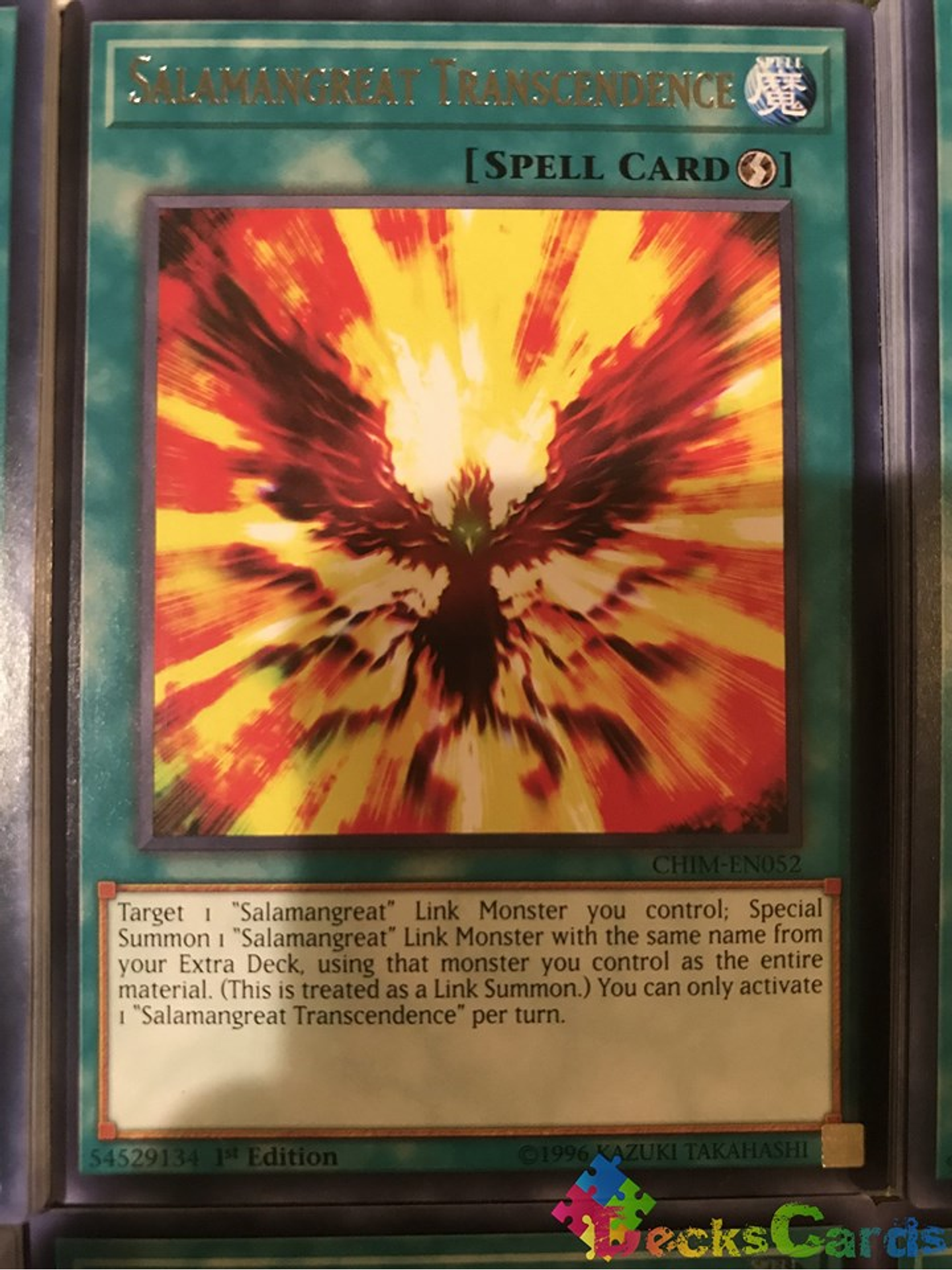 Salamangreat Transcendence - CHIM-EN052 - Rare 1st Edition 2