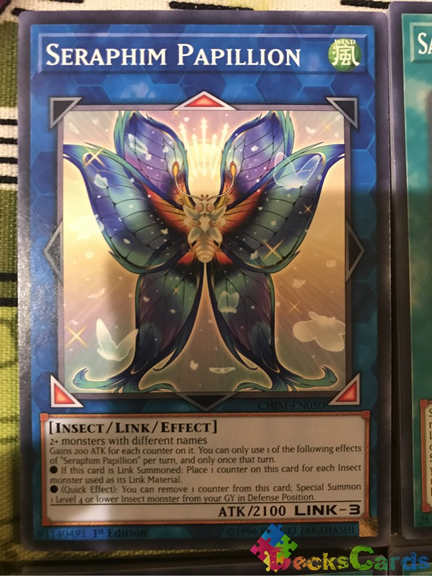 Seraphim Papillion - CHIM-EN050 - Common 1st Edition 2