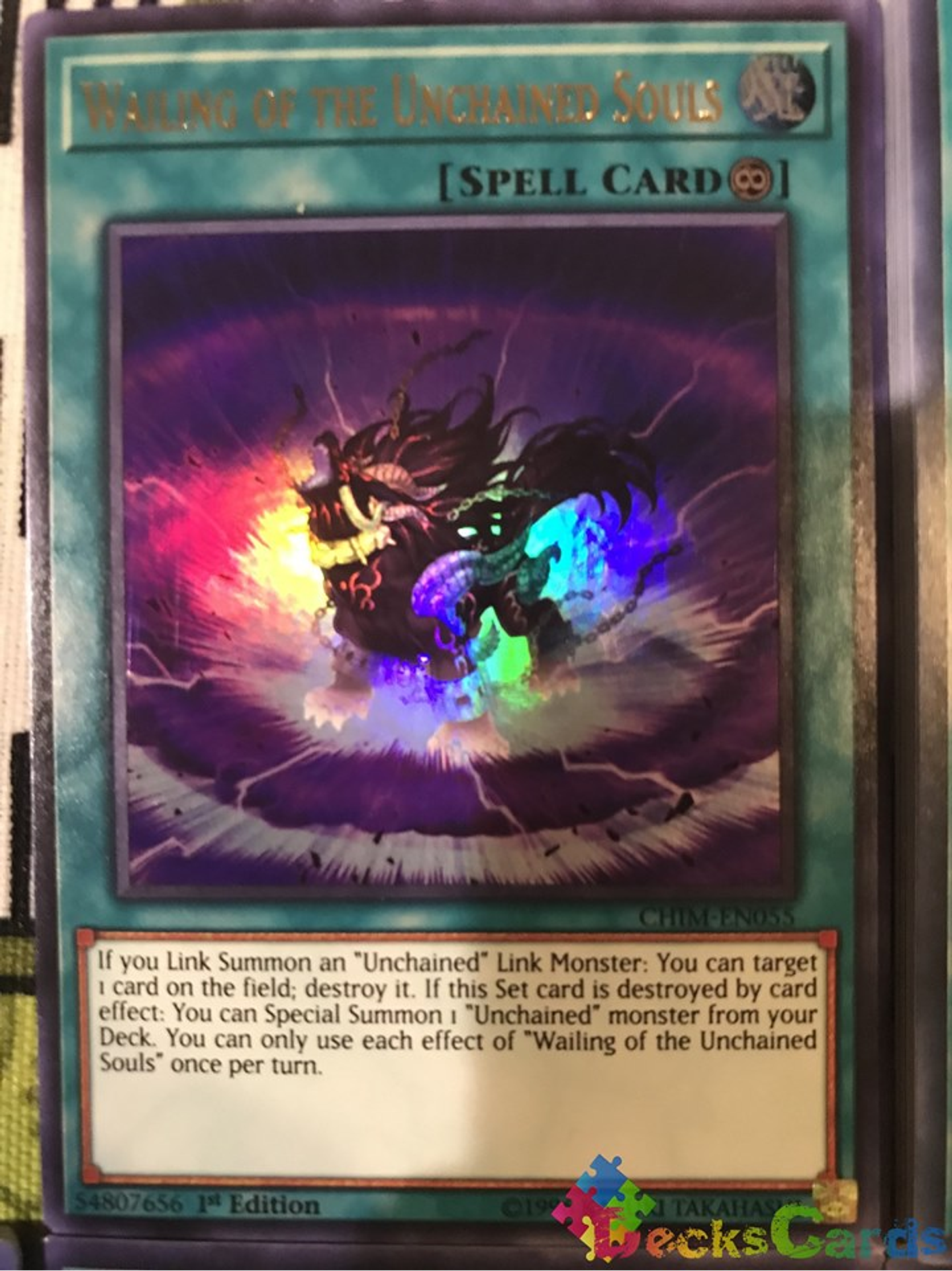 Wailing of the Unchained Souls - CHIM-EN055 - Ultra Rare 1st Edition 2