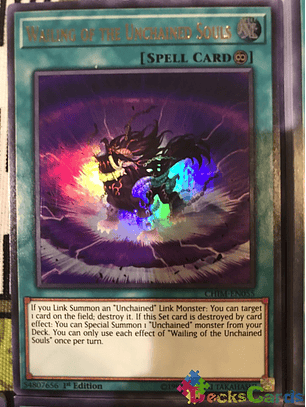 Wailing of the Unchained Souls - CHIM-EN055 - Ultra Rare 1st Edition