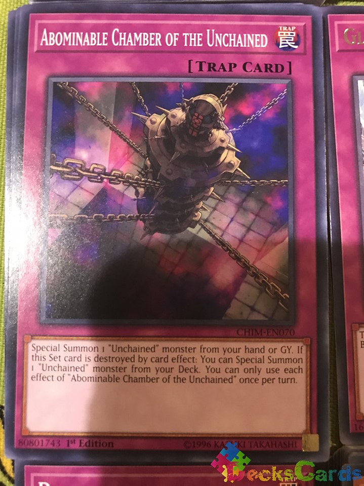 Abominable Chamber of the Unchained - CHIM-EN070 - Common 1st Edition 2