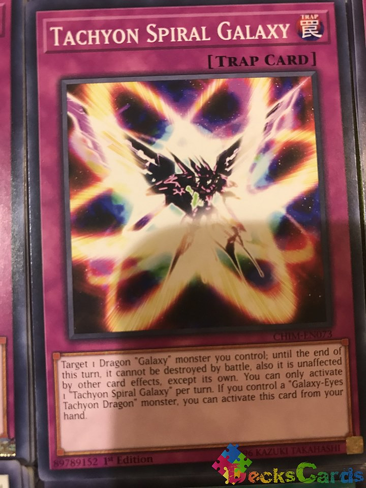 Tachyon Spiral Galaxy - CHIM-EN073 - Common 1st Edition 2