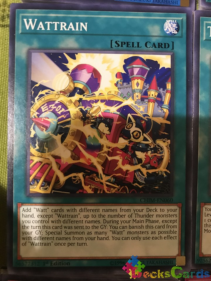 Wattrain - CHIM-EN060 - Common 1st Edition 2