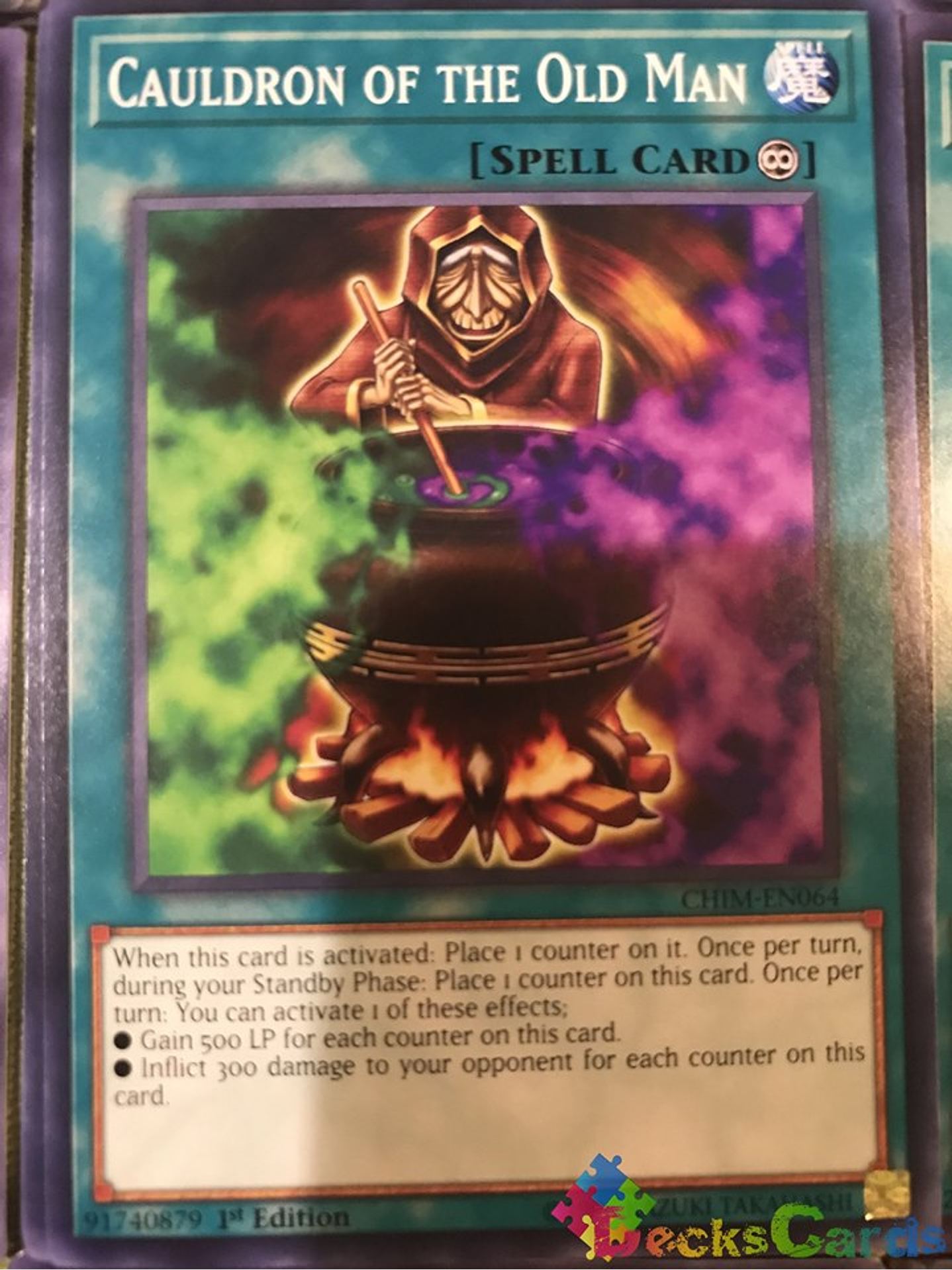 Cauldron of the Old Man - CHIM-EN064 - Common 1st Edition 2