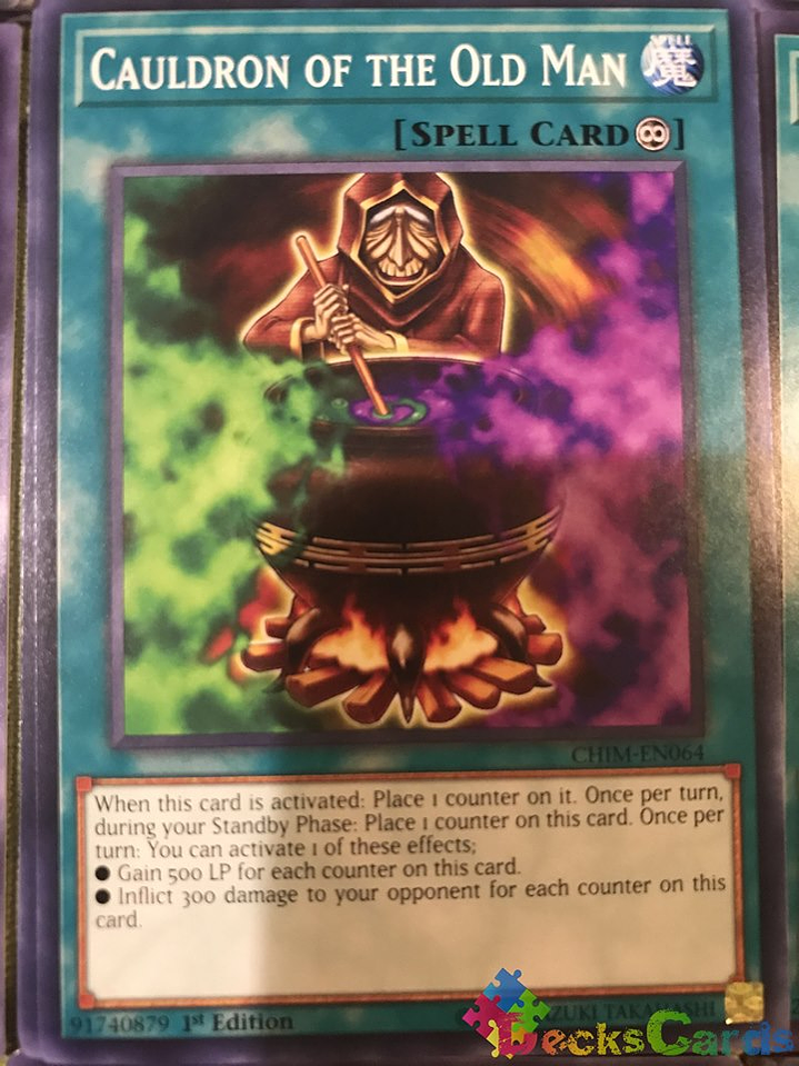 Cauldron of the Old Man - CHIM-EN064 - Common 1st Edition 2
