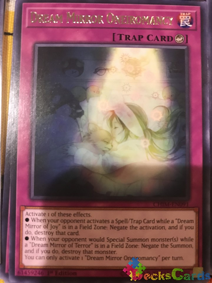 Dream Mirror Oneiromancy - CHIM-EN091 - Rare 1st Edition 2