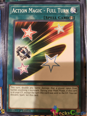 Action Magic - Full Turn - CHIM-EN093 - Common 1st Edition