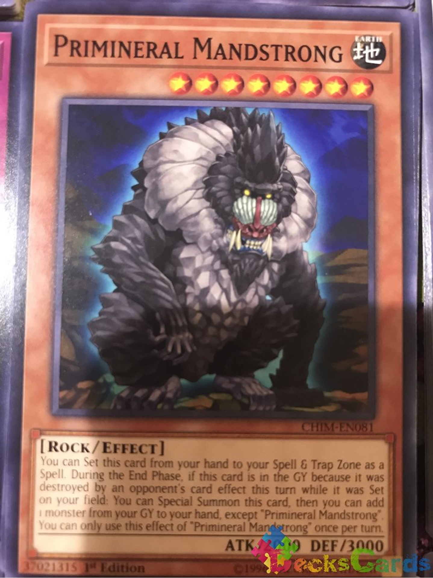 Primineral Mandstrong - CHIM-EN081 - Common 1st Edition 2