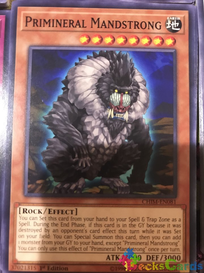 Primineral Mandstrong - CHIM-EN081 - Common 1st Edition 2