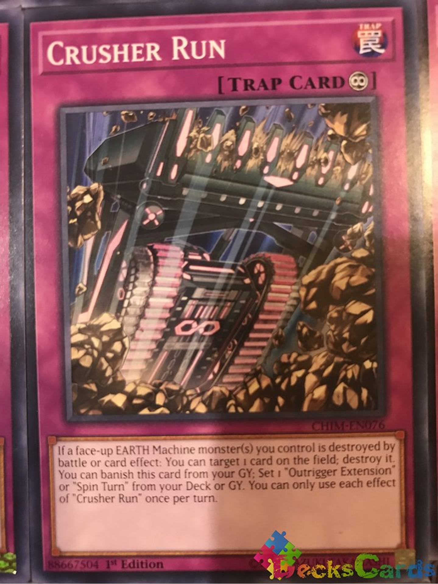 Crusher Run - CHIM-EN076 - Common 1st Edition 2