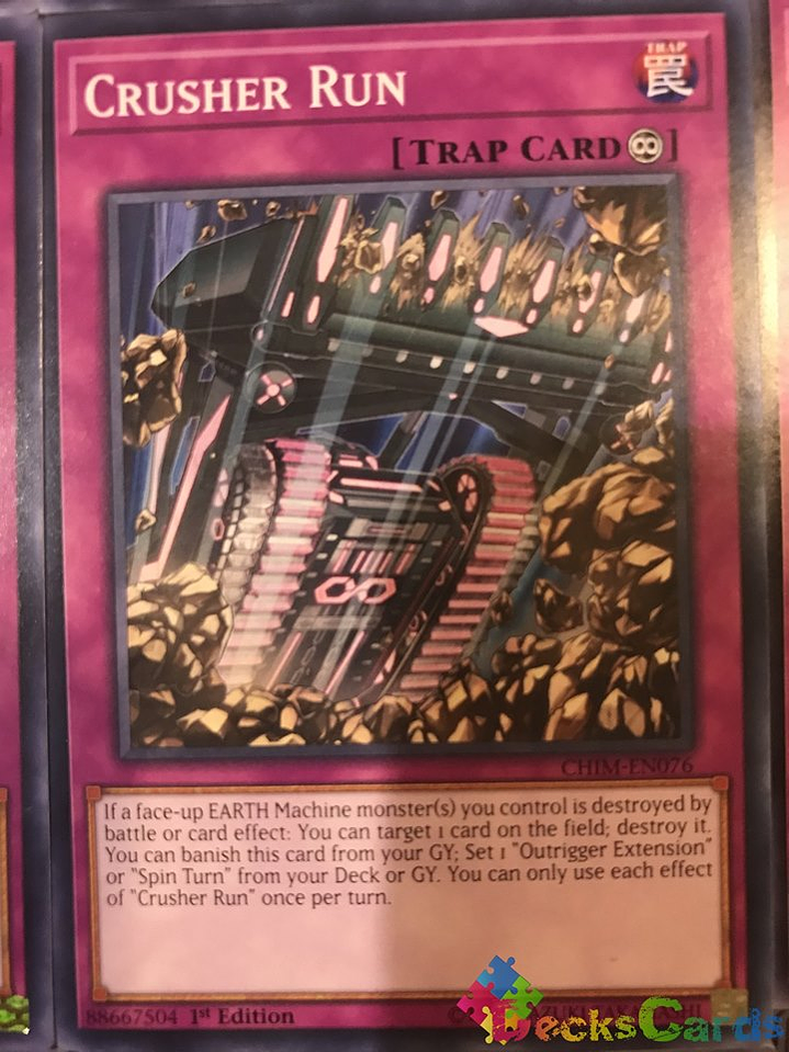 Crusher Run - CHIM-EN076 - Common 1st Edition 2