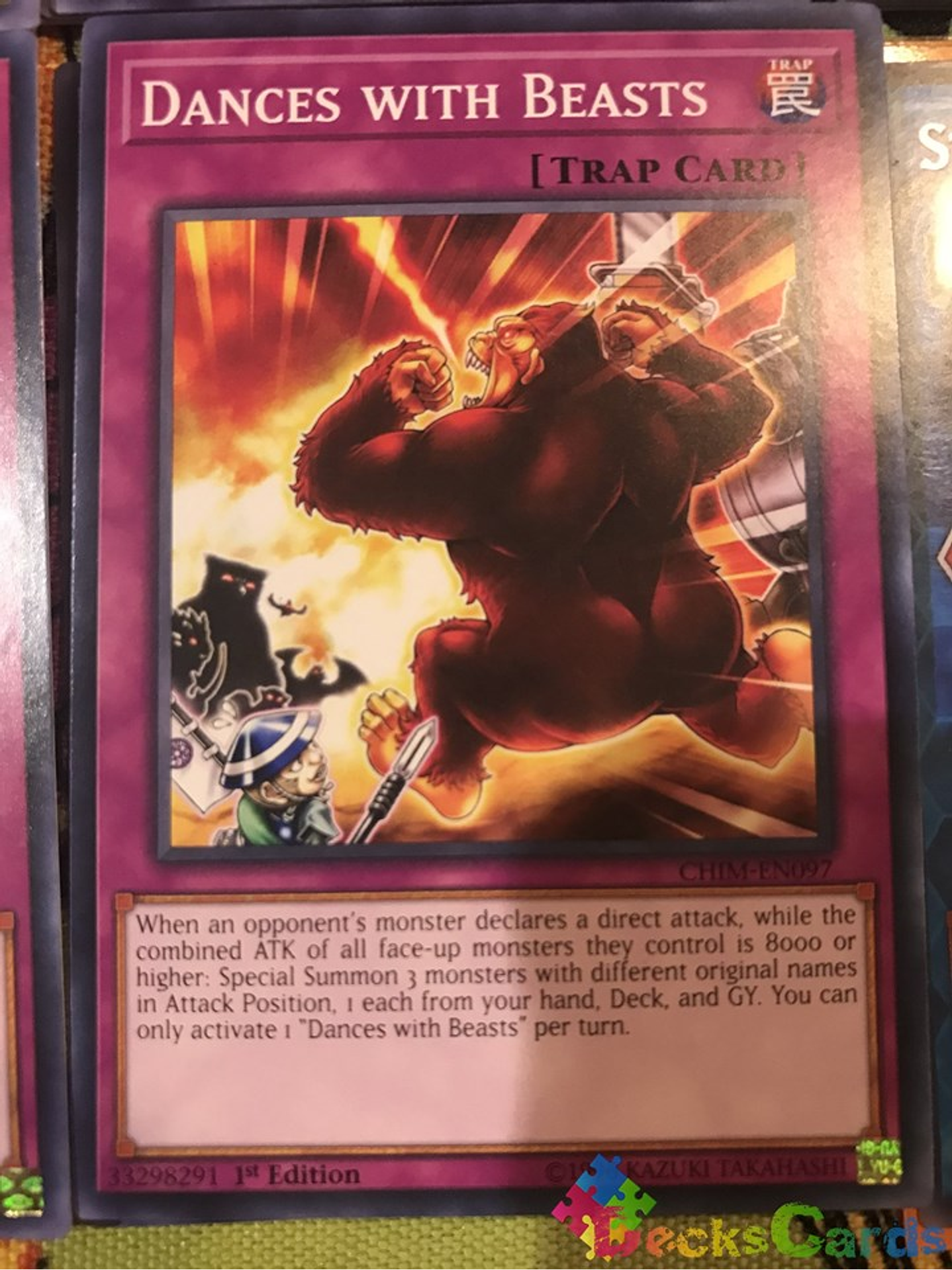 Dances with Beasts - CHIM-EN097 - Common 1st Edition 2