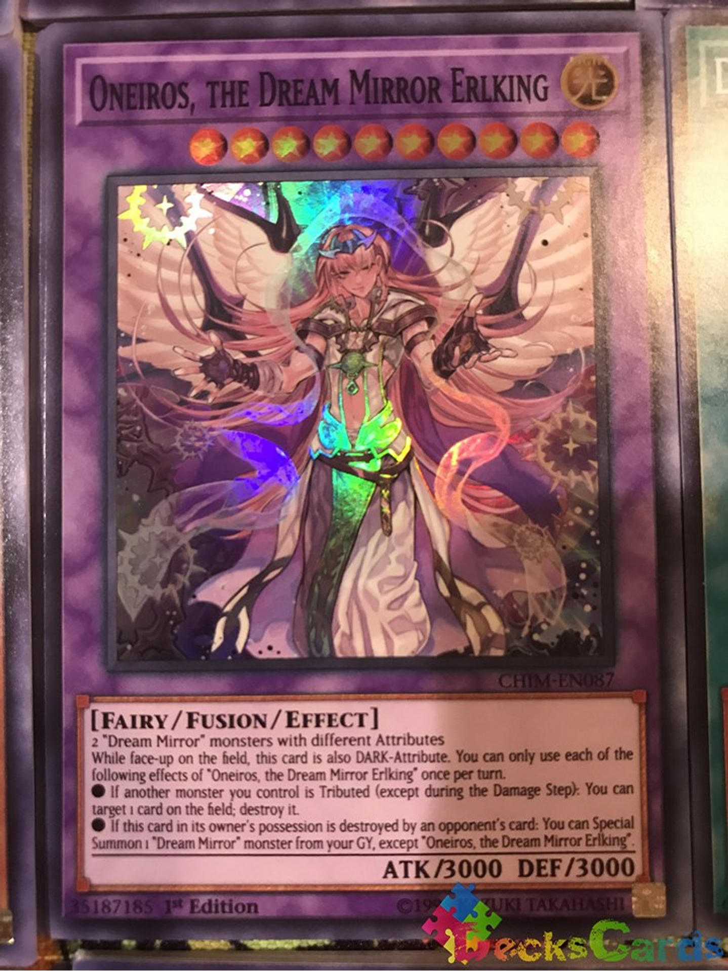 Oneiros, the Dream Mirror Erlking - CHIM-EN087 - Super Rare 1st Edition 2