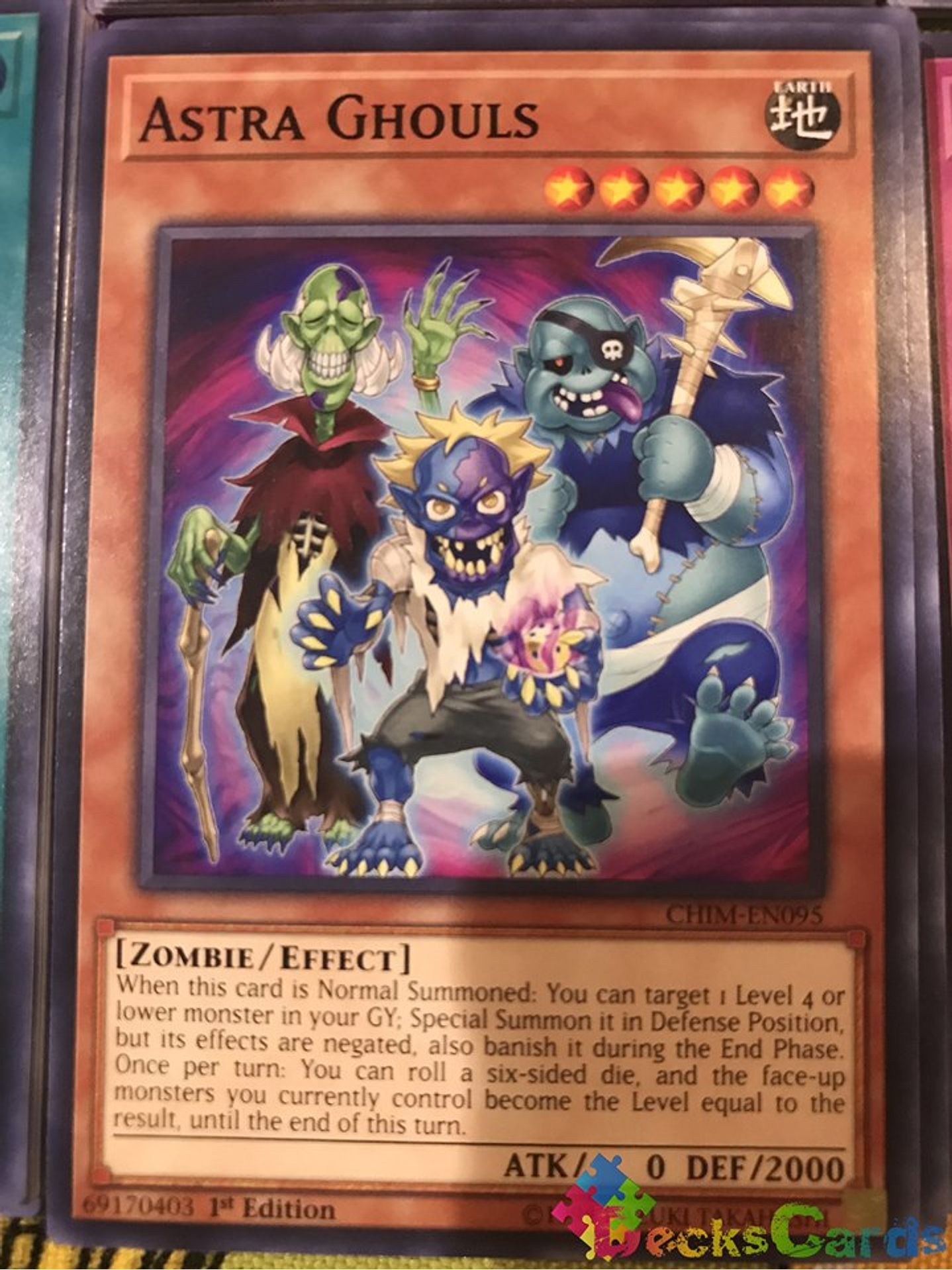 Astra Ghouls - CHIM-EN095 - Common 1st Edition 2