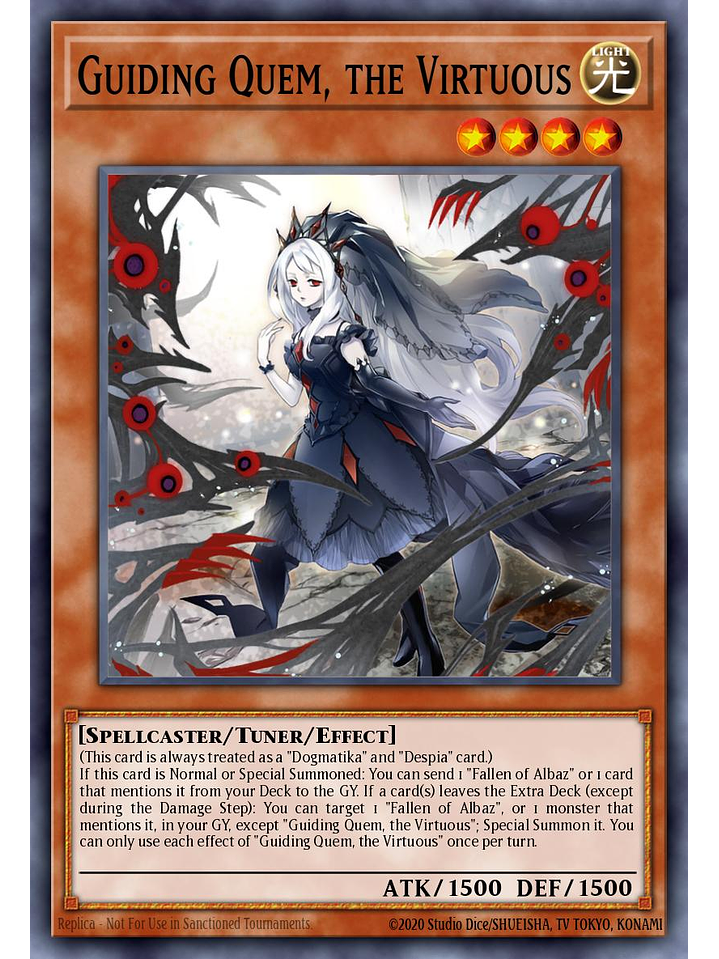 Guiding Quem, the Virtuous - CH01-EN006 - Ultra Rare 1st Edition 1