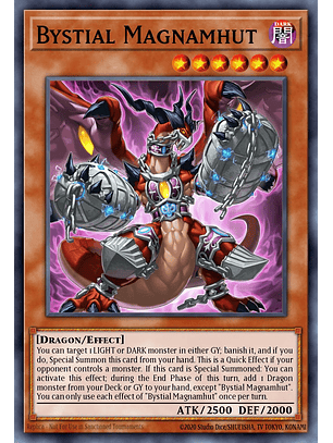 Bystial Magnamhut - CH01-EN011 - Ultra Rare 1st Edition