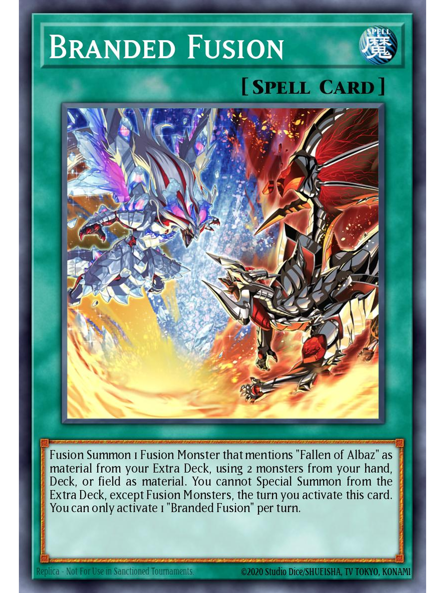 Branded Fusion - CH01-EN020 - Ultra Rare 1st Edition 1