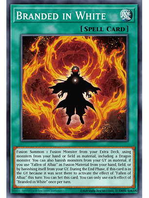 Branded in White - CH01-EN021 - Ultra Rare 1st Edition