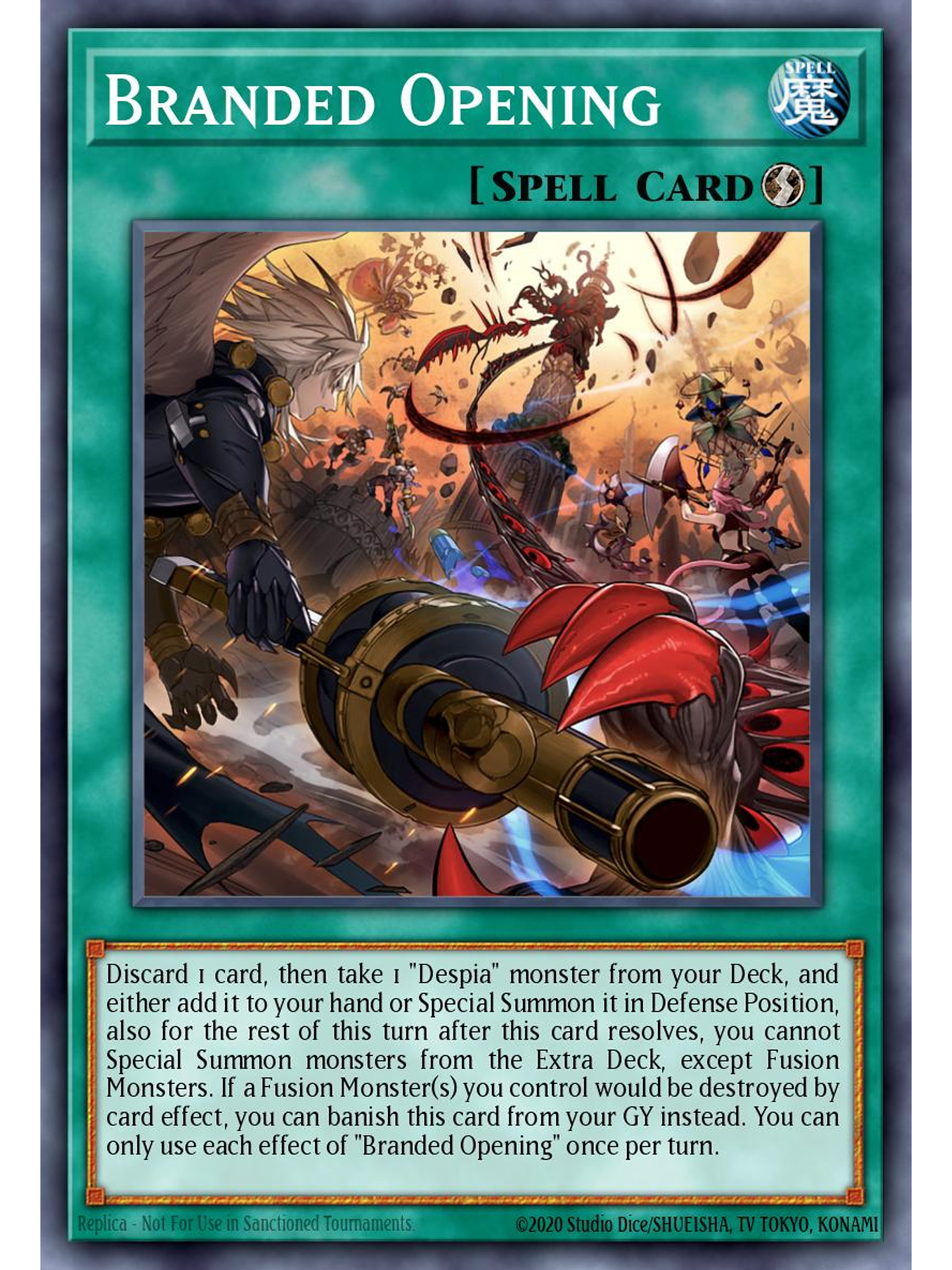 Branded Opening - CH01-EN023 - Ultra Rare 1st Edition 1