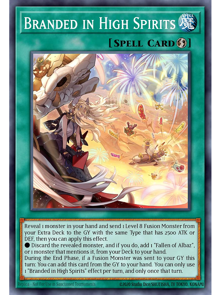 Branded in High Spirits - CH01-EN024 - Ultra Rare 1st Edition 1