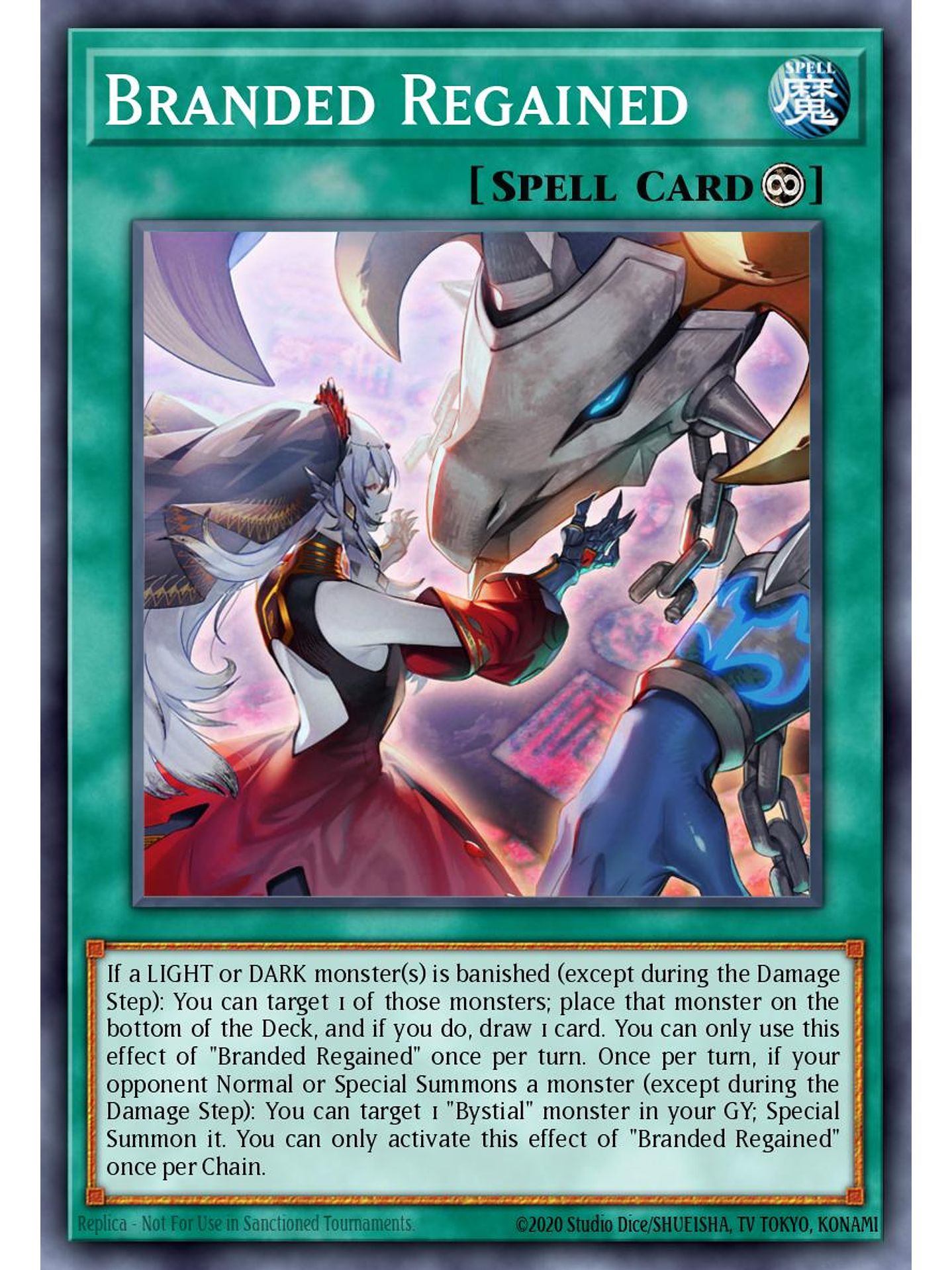 Branded Regained - CH01-EN026 - Ultra Rare 1st Edition 1