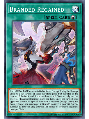 Branded Regained - CH01-EN026 - Ultra Rare 1st Edition