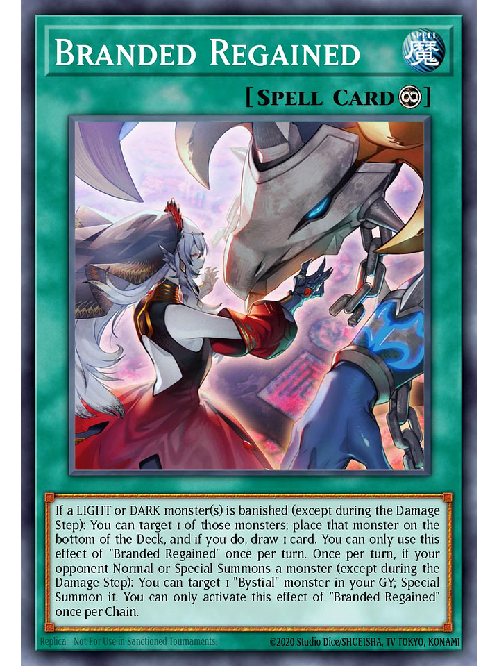 Branded Regained - CH01-EN026 - Ultra Rare 1st Edition 1