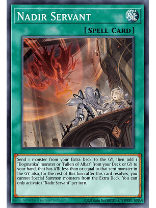 Nadir Servant - CH01-EN027 - Ultra Rare 1st Edition