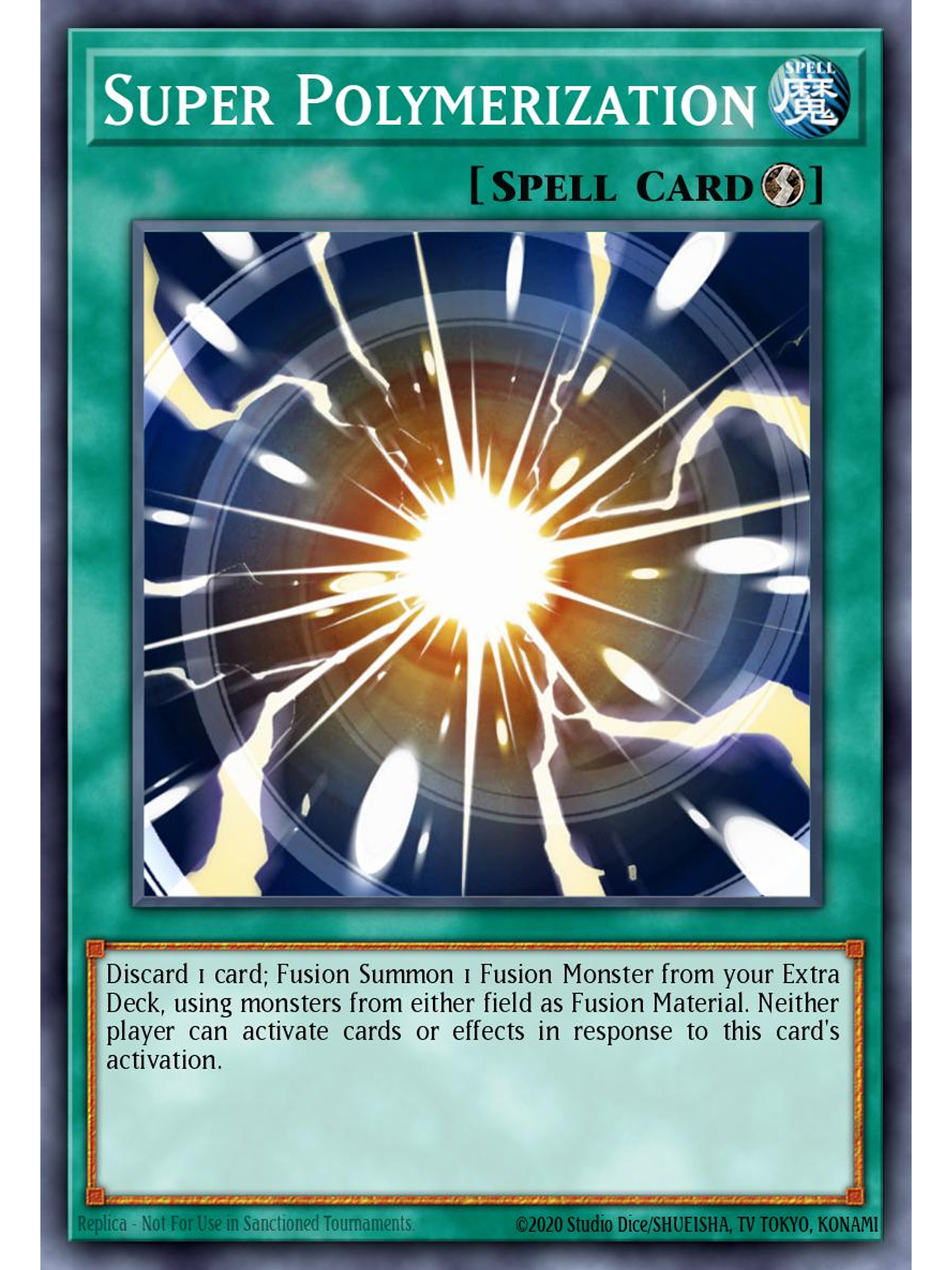 Super Polymerization - CH01-EN033 - Ultra Rare 1st Edition 1