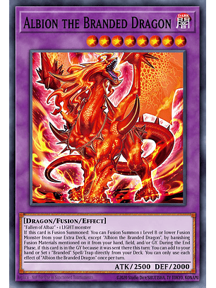 Albion the Branded Dragon - CH01-EN043 - Ultra Rare 1st Edition