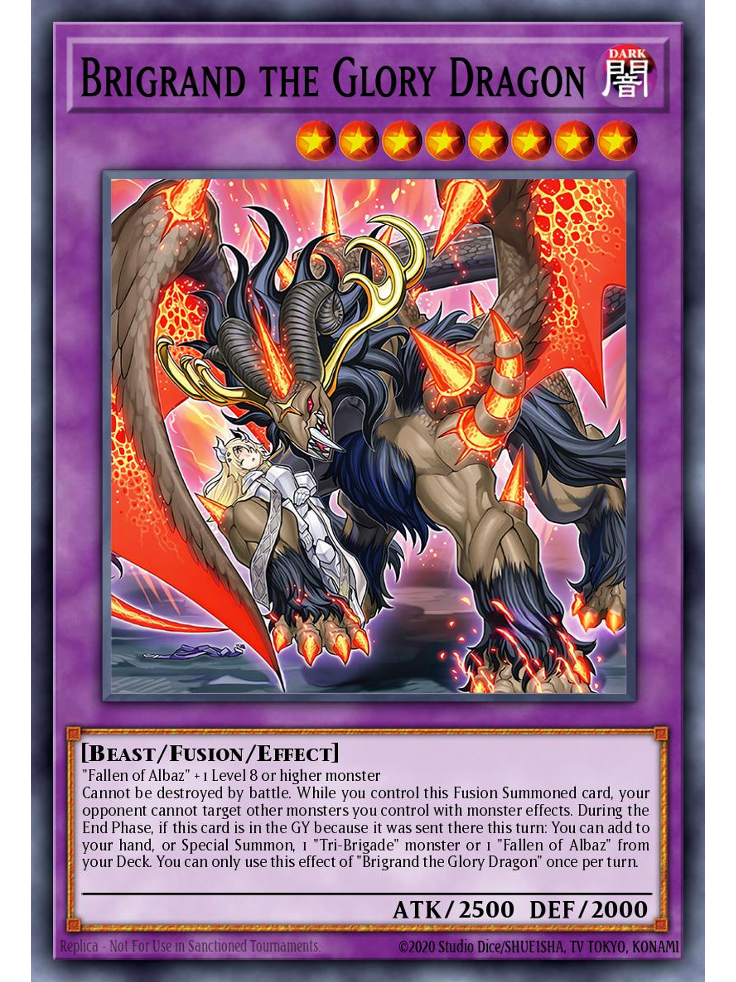 Brigrand the Glory Dragon - CH01-EN047 - Ultra Rare 1st Edition 1