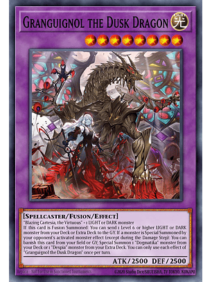 Granguignol the Dusk Dragon - CH01-EN050 - Ultra Rare 1st Edition