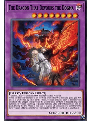 The Dragon that Devours the Dogma - CH01-EN041 - Ultra Rare 1st Edition