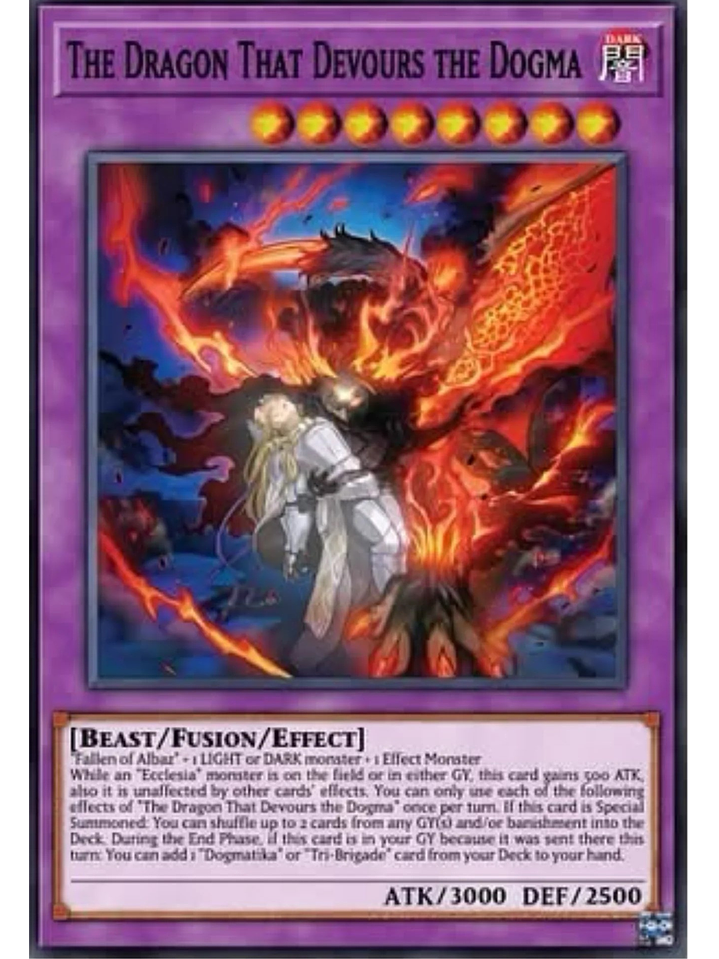 The Dragon that Devours the Dogma - CH01-EN041 - Secret Rare 1st Edition 1