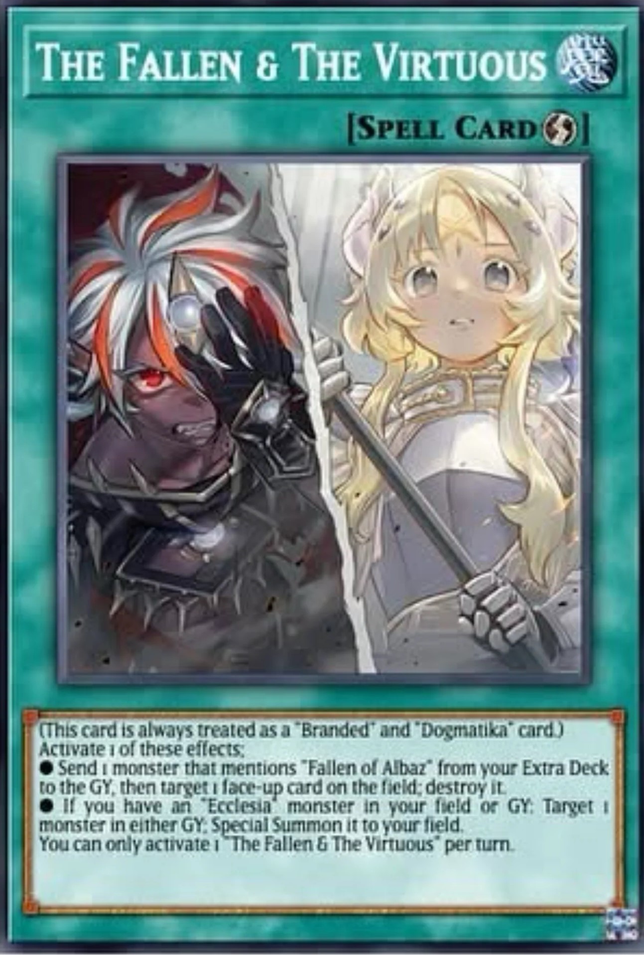 The Fallen & The Virtuous - CH01-EN019 - Secret Rare