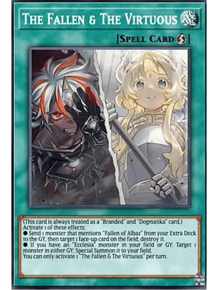 The Fallen & The Virtuous - CH01-EN019 - Secret Rare 1st Edition