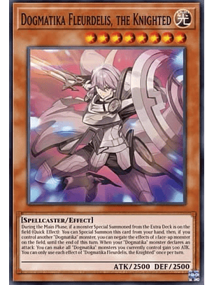 Dogmatika Fleurdelis, the Knighted - CH01-EN015 - Secret Rare 1st Edition