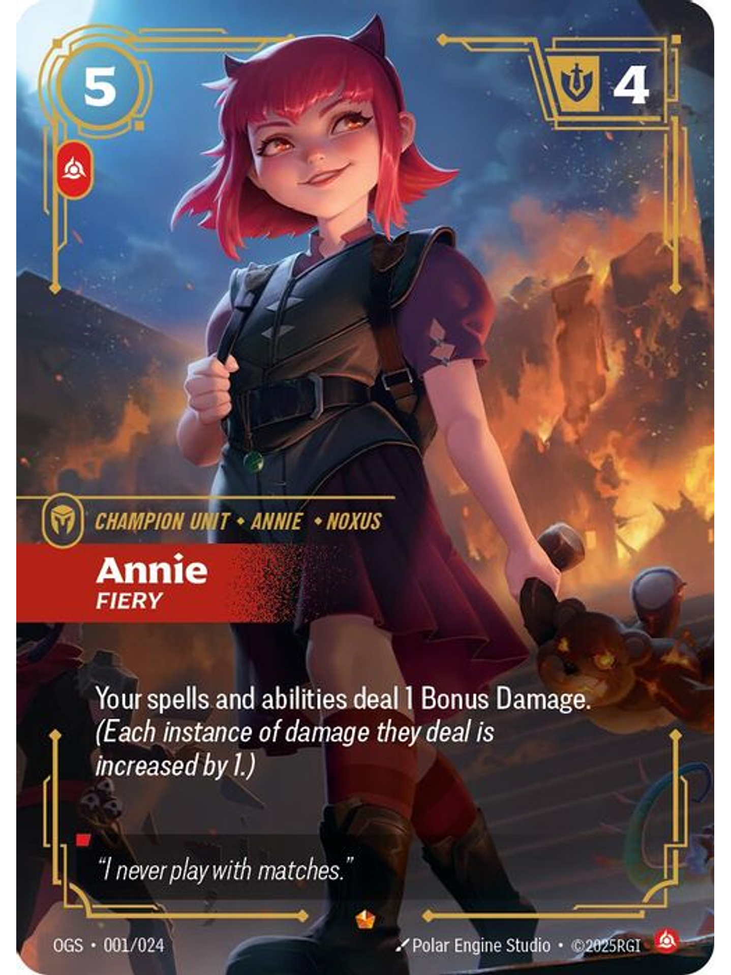 001/024 Epic Annie - Fiery 1