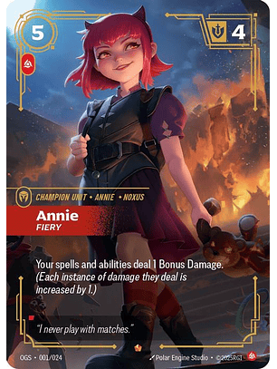 001/024 Epic Annie - Fiery