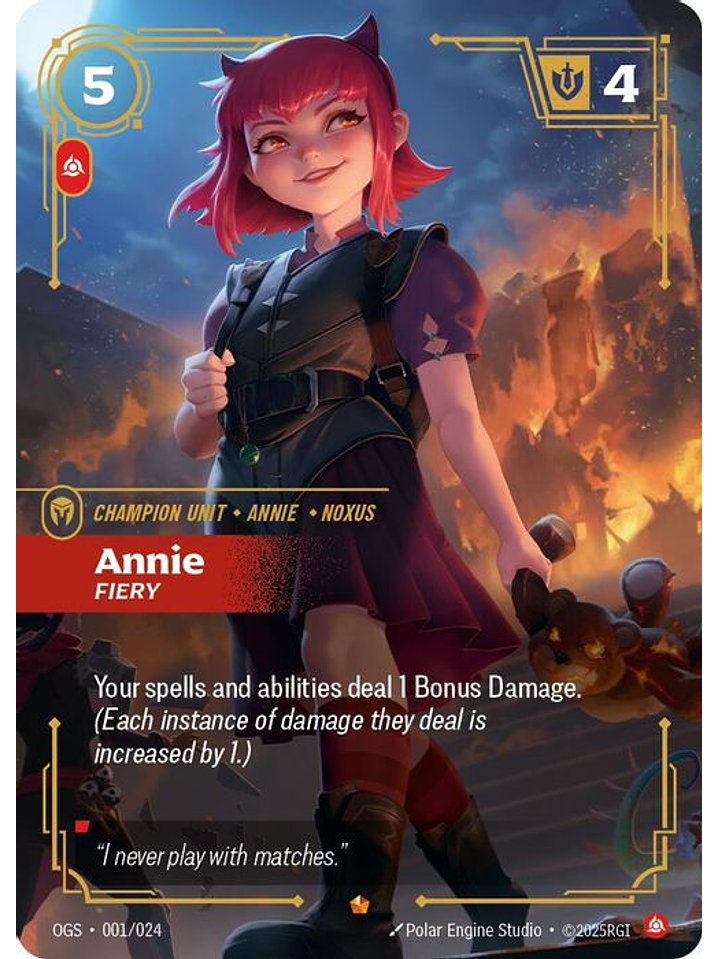 001/024 Epic Annie - Fiery 1