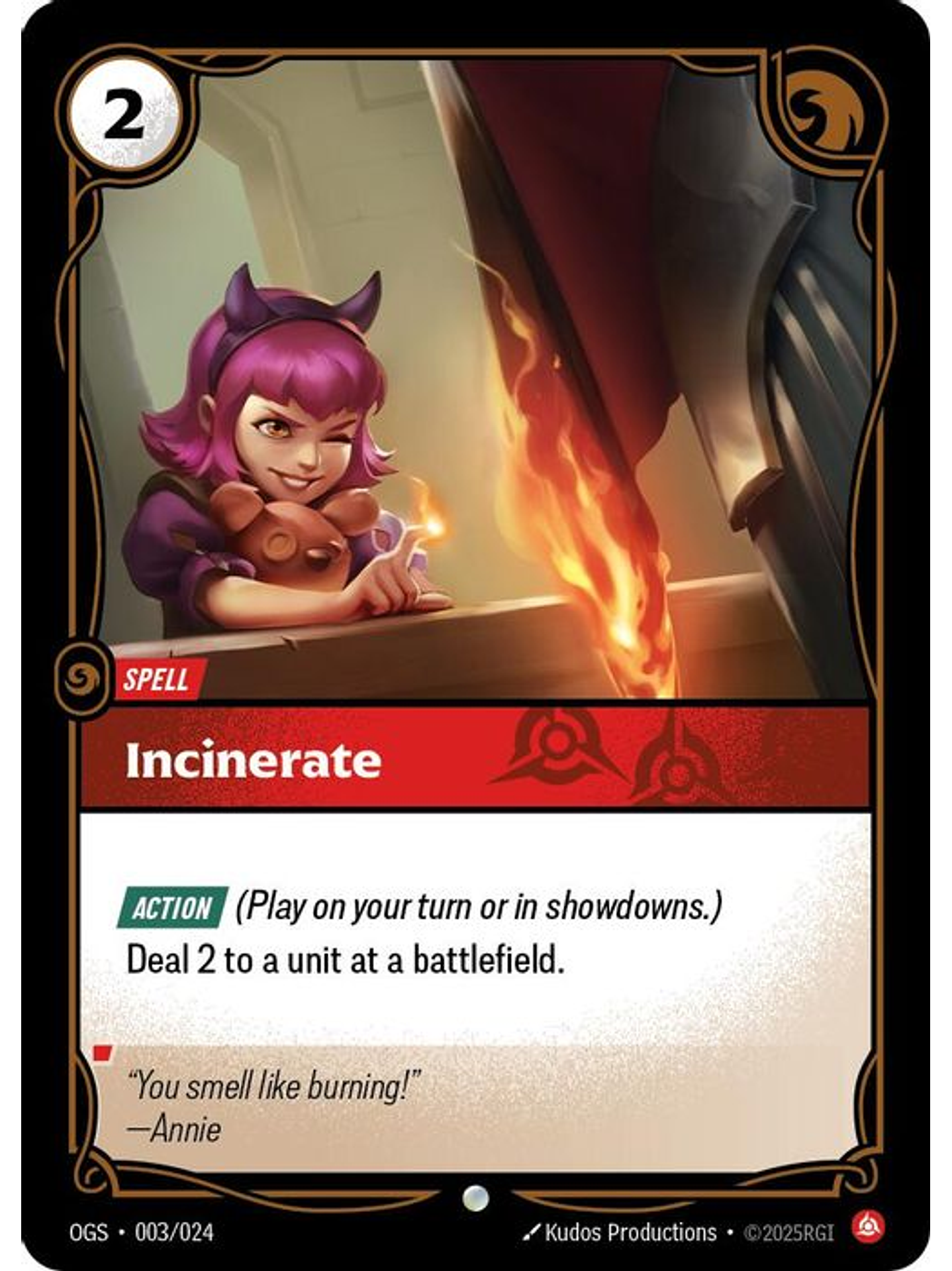 003/024 C Incinerate 1
