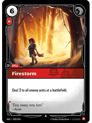 002/024 U Firestorm