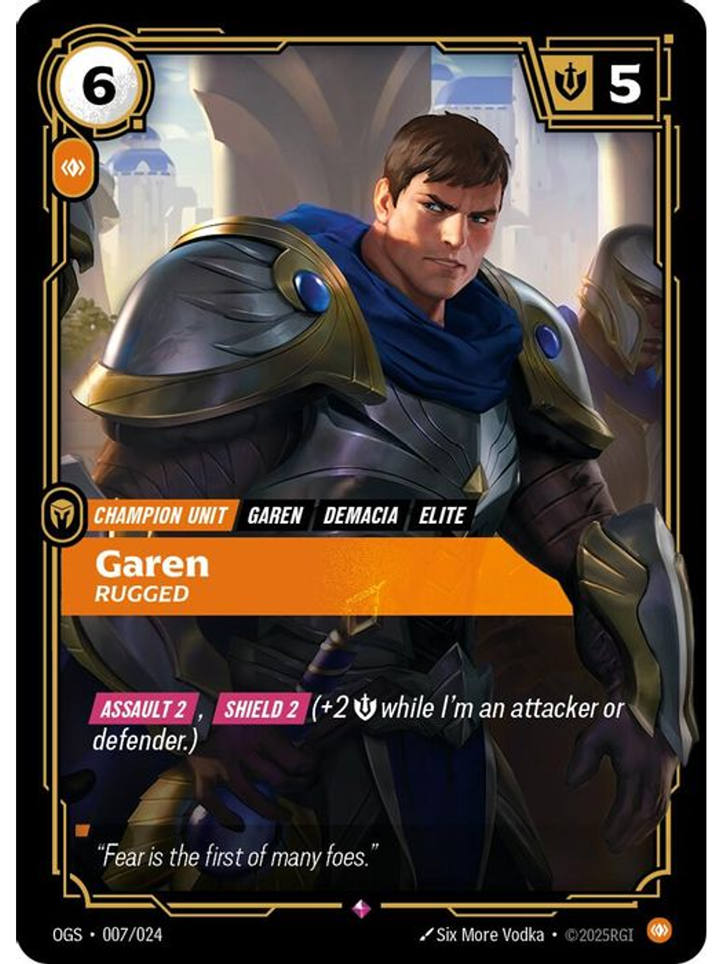 007/024 R Garen - Rugged 1