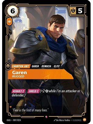 007/024 R Garen - Rugged