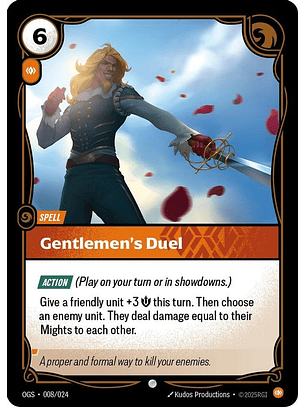 008/024 C Gentlemen's Duel