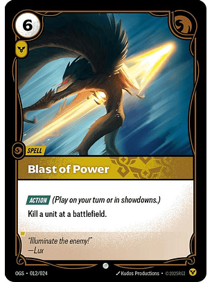 012/024 C Blast of Power